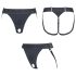 Strap-on-me - Yhdenmukainen valjaat dildoille - XS-XXL (harmaa)