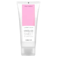   Mixgliss Sweet Bubble Gum - vesipohjainen liukuvoide - purkka (70ml)