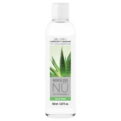   Mixgliss Nu Aloe Vera - nuru-hierontageeli ja liukuvoide (150 ml)