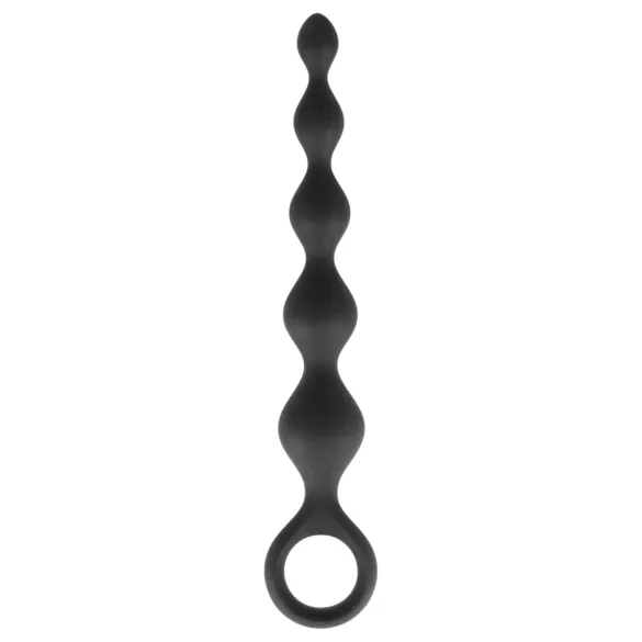 Dorcel Deep Feel - nystyillä varustettu anaalidildo (musta)