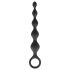 Dorcel Deep Feel - helmikoristeinen anaalidildo (musta)
