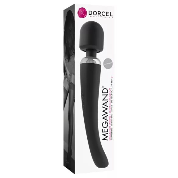 Dorcel Megawand - ladattava hierontavibraattori - musta