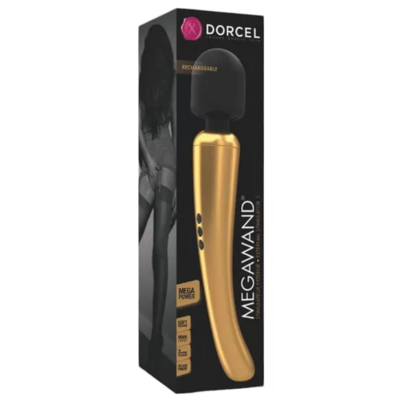 Dorcel Megawand - ladattava hierontavibraattori (kultainen)