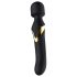 Dorcel Dual Orgasms Kulta - 2in1 vibraattorimassageri (musta)