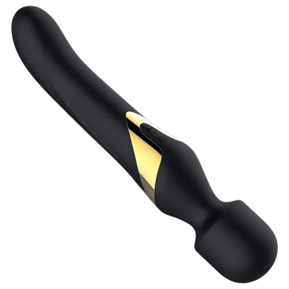 Dorcel - 2in1 vibraattori ja hieroja - kaksitoiminen - musta