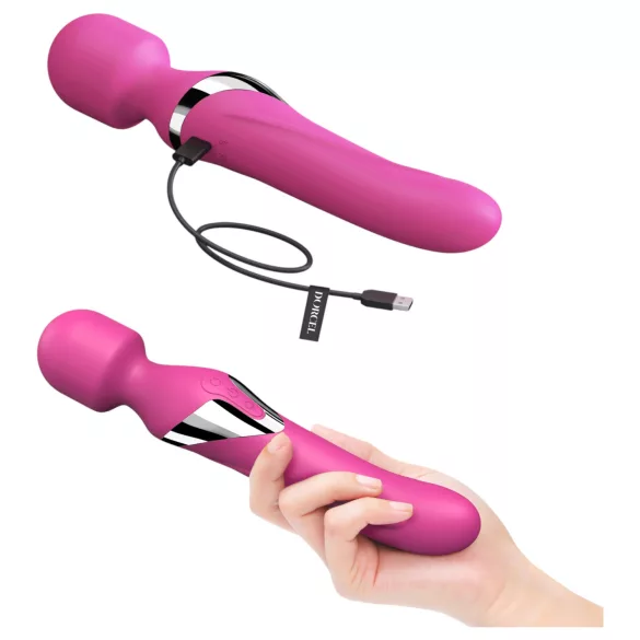 Dorcel Dual Orgasms - akullinen, 2-in-1 hierontavibraattori (pinkki)