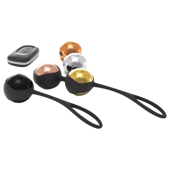 Dorcel Training Balls - langaton, muunneltava geishapallosetti