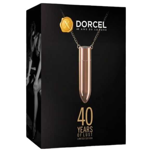 Dorcel ladattava vedenkestävä rosegold-vibraattorikaulakoru