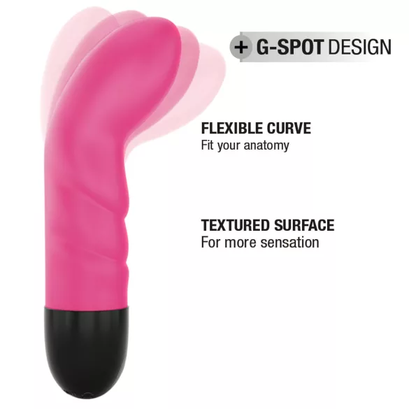 Dorcel Expert G 2.0 - ladattava G-pistevibraattori (pinkki)