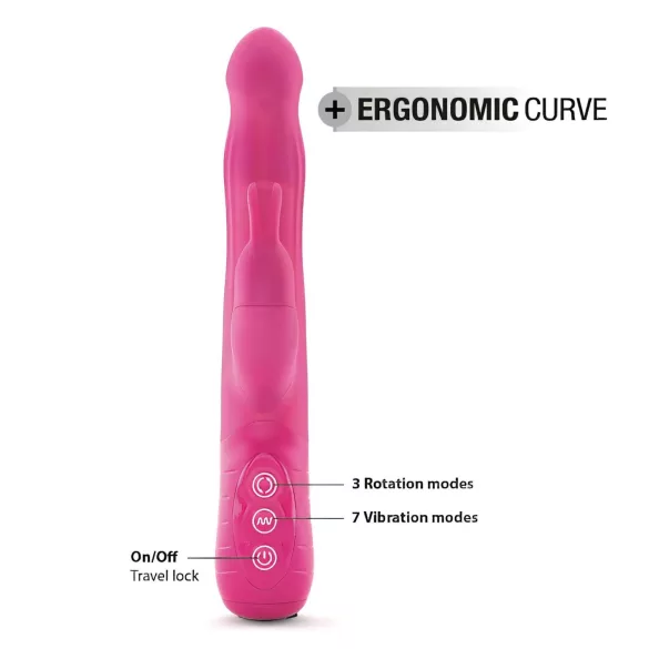 Dorcel Baby Rabbit 2.0 - ladattava klitoriskiihotin (pinkki)