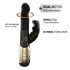 Dorcel Baby Rabbit 2.0 - Klitoriskiihottimella, musta-kulta