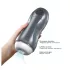 Dorcel Blowjoy Vibe - imevä ja värisevä akkukäyttöinen masturbaattori (harmaa)