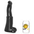 AnimHole Härkä - härän muotoinen dildo - 25 cm (musta)