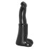 AnimHole Härkä - härän muotoinen dildo - 25 cm (musta)