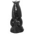 AnimHole Wolf - susi penis dildon - 21 cm (musta)