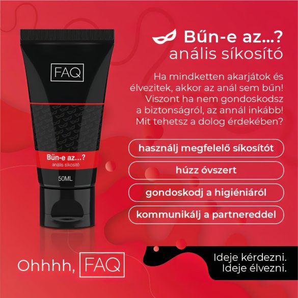 FAQ - Onko se synti…? anaalivoide (50ml)