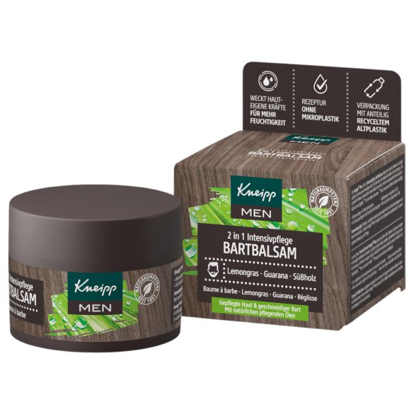 Kneipp MEN - 2in1 intensiivinen parranhoitobalsami (50ml)