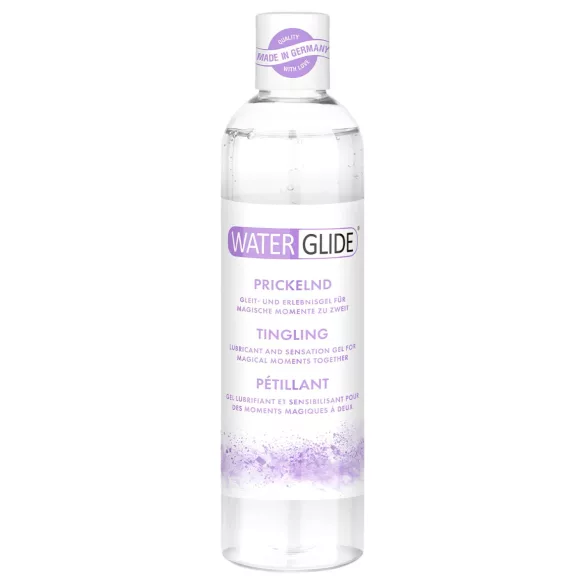 Waterglide - vesipohjainen liukuvoide - kihelmöivä - 300 ml