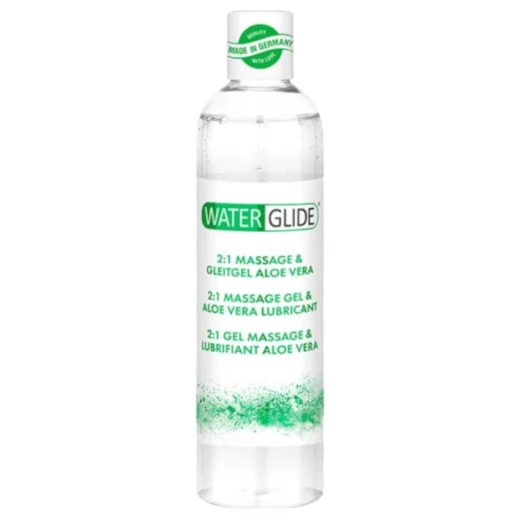 Waterglide - liukuvoide ja hierontageeli - aloe vera - 300 ml