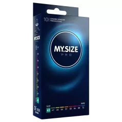 My.Size PRO - yksilöllisen koon kondomi - 45 mm (10 kpl)