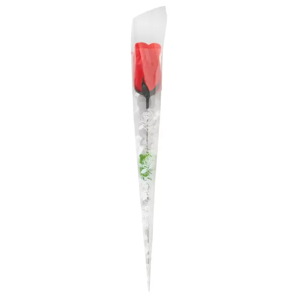 Panty Rose - ruusukukkainen stringtanga - punainen S-L