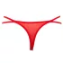 Panty Rose - ruusukukkainen stringtanga - punainen S-L