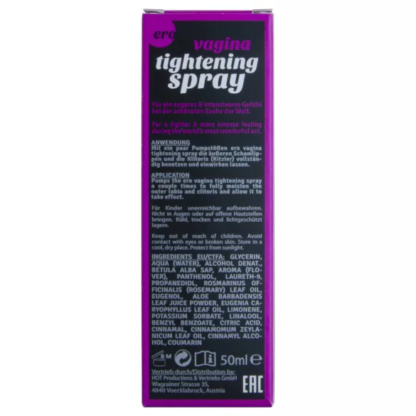 HOT ero - emättimen kiristävä suihke naisille (50 ml)