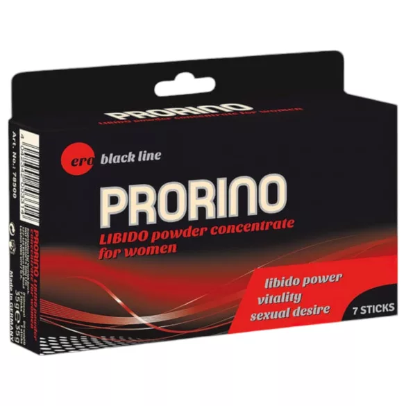 HOT - PRORINO-jauhe - ravintolisä naisille (7 kpl)