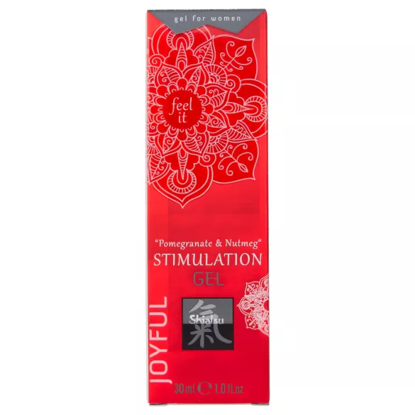 HOT Shiatsu - stimuloiva voide naisille - granaattiomena (30ml)