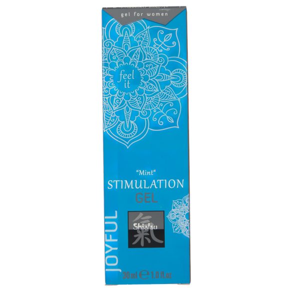 HOT Shiatsu Joyful - virkistävä voide naisille - minttu (30 ml)