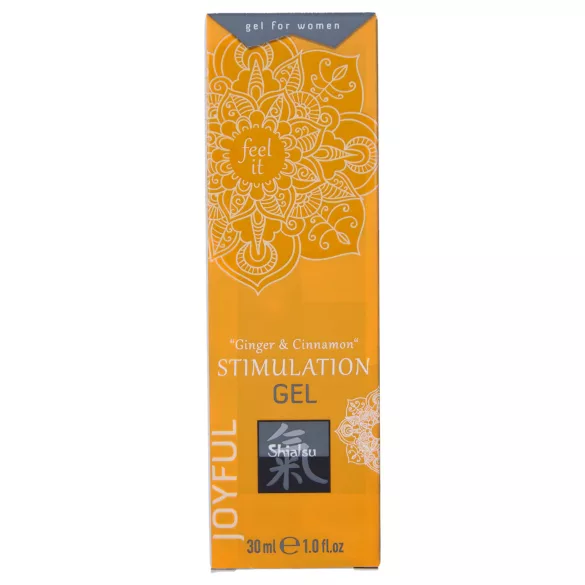 HOT Shiatsu - kiihottava voide naisille - inkivääri ja kaneli 30ml