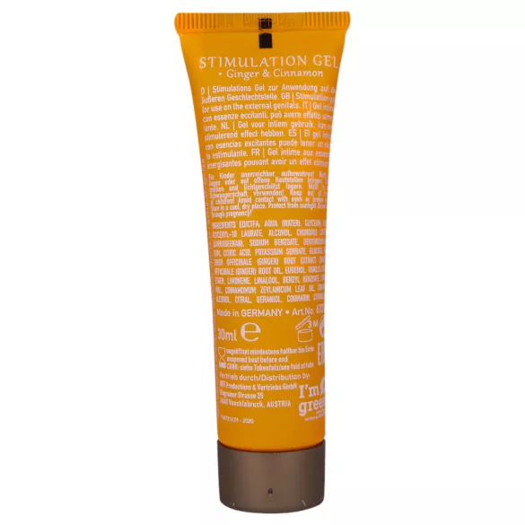 HOT Shiatsu - kiihottava voide naisille - inkivääri ja kaneli 30ml
