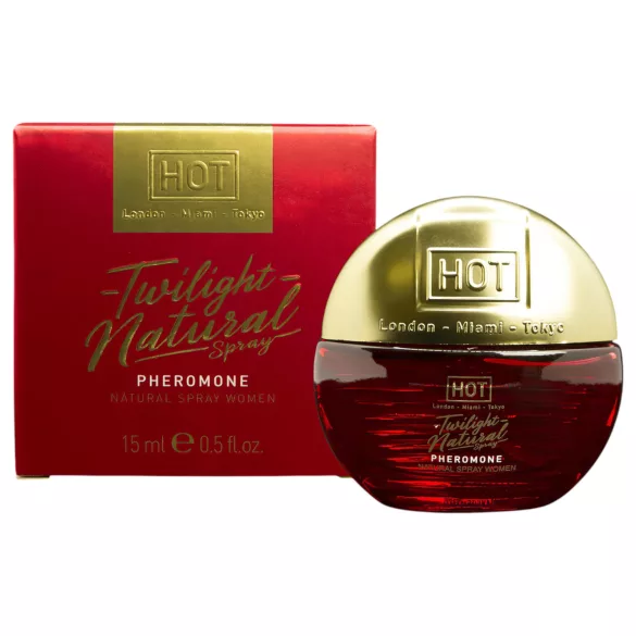HOT Twilight Natural - feromoniparfyymi naisille - hajusteeton 15ml