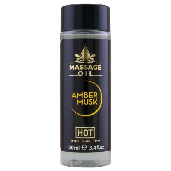 HOT ihonhoito hierontaöljy - meripihka myski (100 ml)