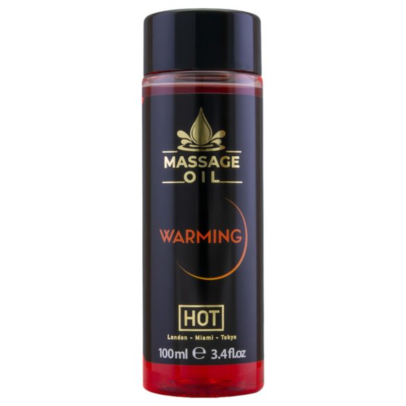 HOT ihonhoitohierontaöljy - lämmittävä vaikutus (100 ml)