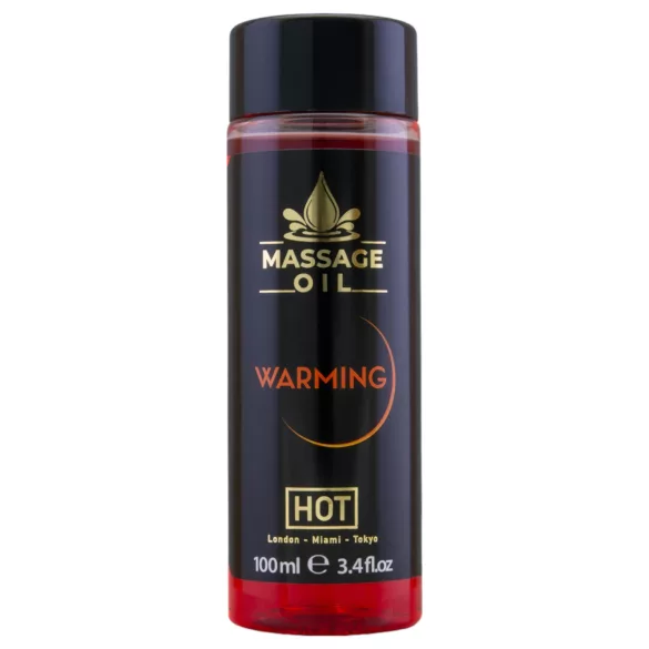 HOT - hierontaöljy - lämmittävä vaikutus - 100ml