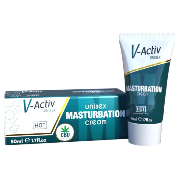 Hot V-Active - stimuloiva unisex-masturbointivoide (50 ml)