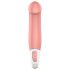 Satisfyer Master - vedenkestävä, ladattava vibraattori (luonnollinen)