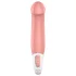 Satisfyer Master - vibraattori - vedenkestävä, ladattava - luonnonväri