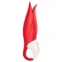 Satisfyer Power Flower - ladattava vedenkestävä vibraattori - punainen