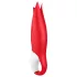 Satisfyer Power Flower - ladattava vedenkestävä vibraattori - punainen