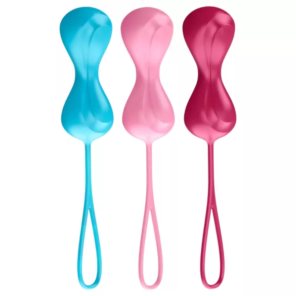 Satisfyer - geishakuulapaketti - liikkuvat pallot - 3 kpl
