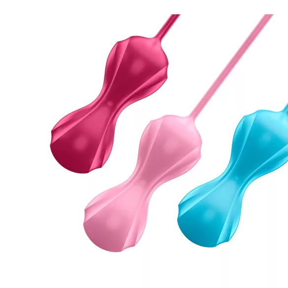 Satisfyer - geishakuulapaketti - liikkuvat pallot - 3 kpl