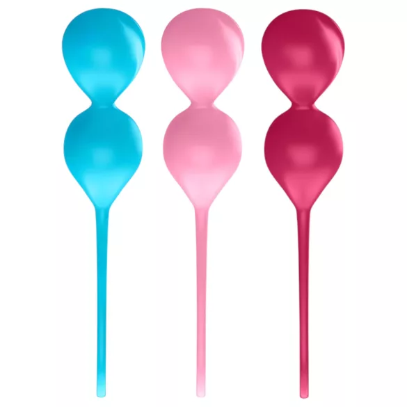 Satisfyer V Balls - geishakuulapakkaus - 3-osainen setti