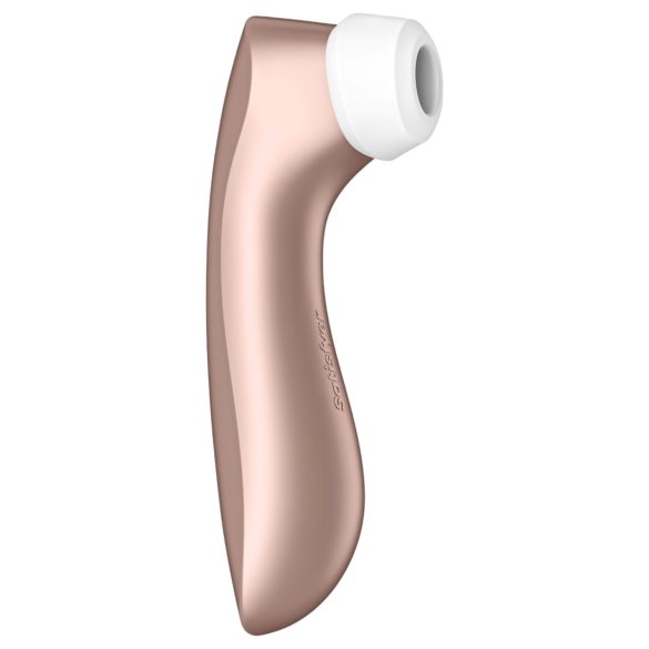 Satisfyer Pro 2+ - klitoriskiihotin vibraattori - ladattava - ruskea