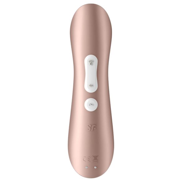 Satisfyer Pro 2+ - klitoriskiihotin vibraattori - ladattava - ruskea