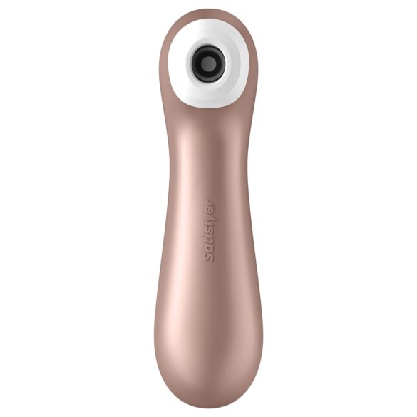 Satisfyer Pro 2+ - klitoriskiihotin vibraattori - ladattava - ruskea