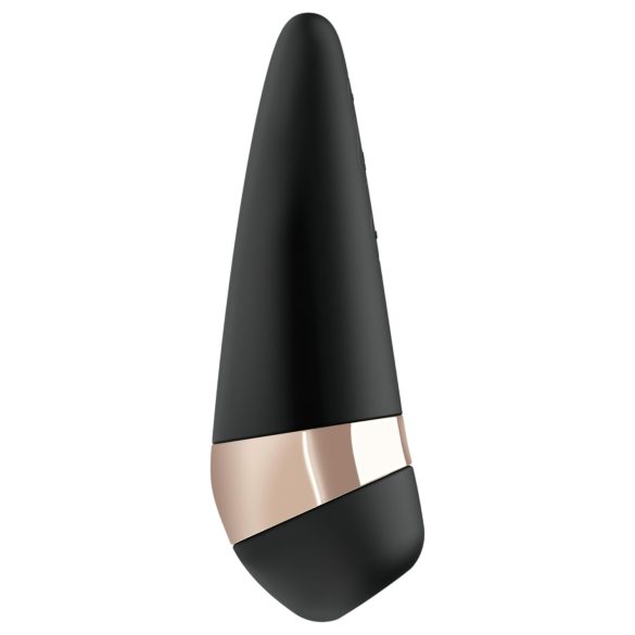 Satisfyer Pro 3+ - klitoriskiihotin vibraattori - vesitiivis, ladattava, musta
