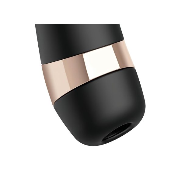 Satisfyer Pro 3+ - klitoriskiihotin vibraattori - vesitiivis, ladattava, musta