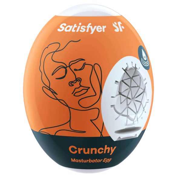Satisfyer Egg Rapea - Kananmunamasturbaattori (1kpl)